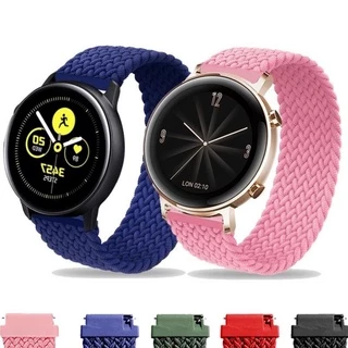 Pulseira Nylon Elástica 20mm Para Samsung Galaxy Watch Active 1 e 2 40mm 44mm