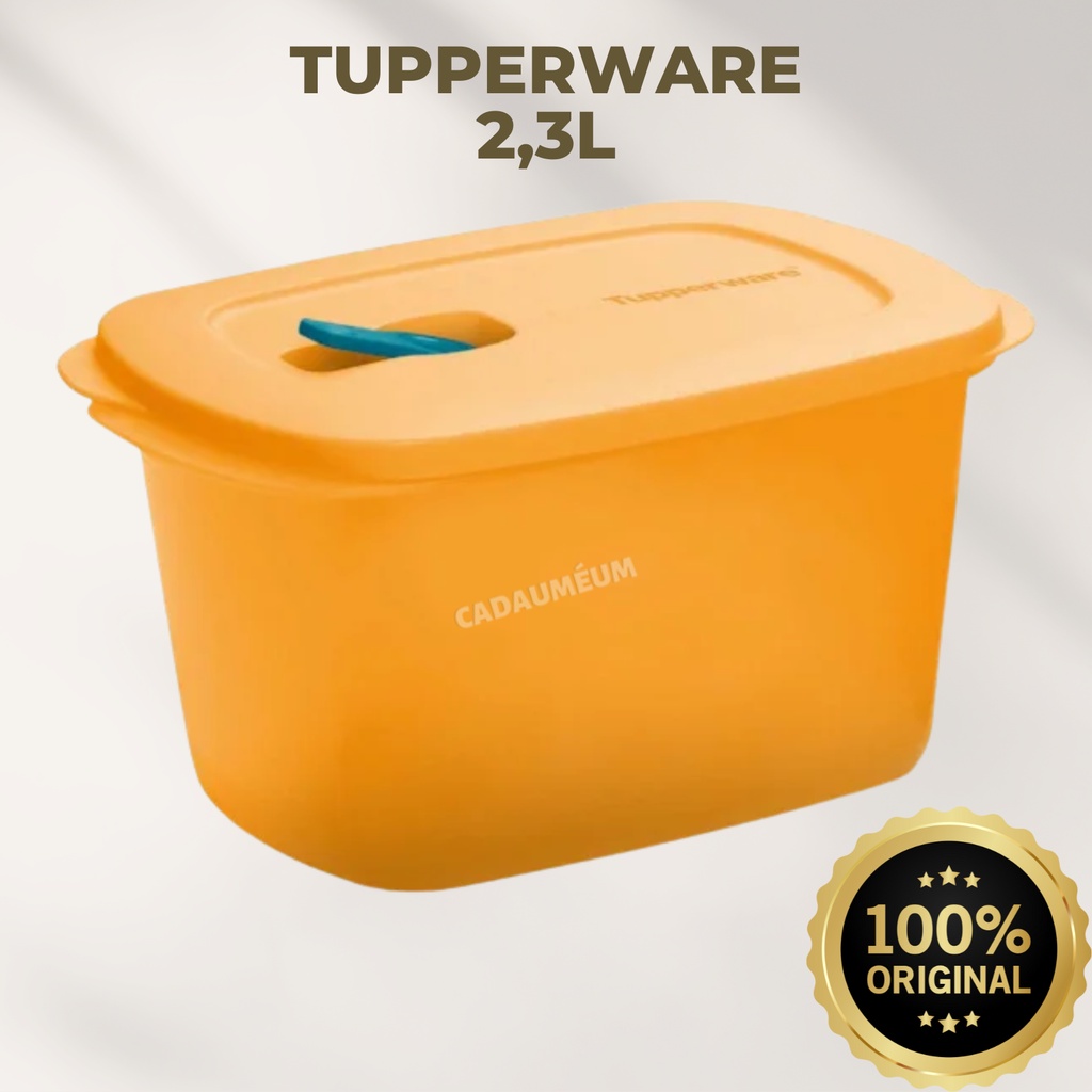 Tupperware Cristalwave Retangular 2,3L Vasilha Micro-ondas | Shopee Brasil
