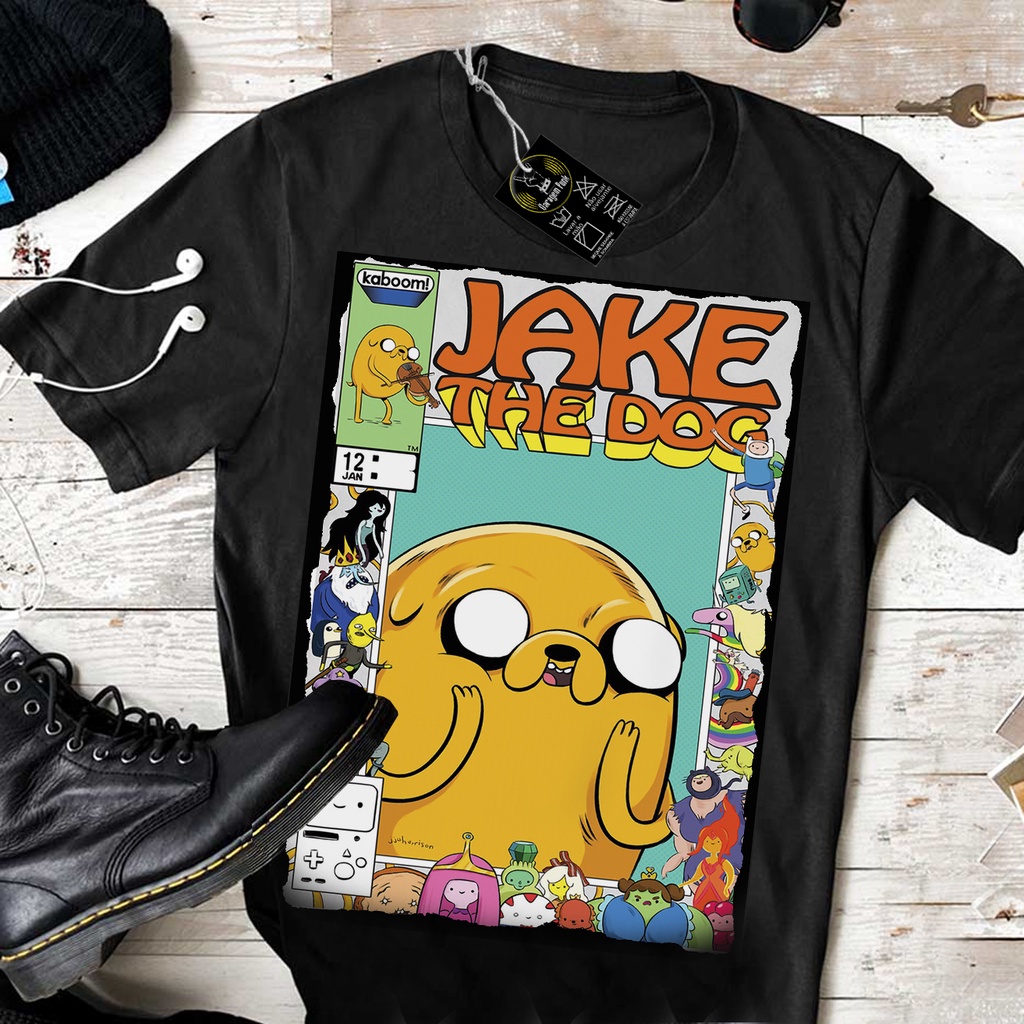 Camiseta Geek Jake o cachorro Hora De Aventura Camisa | Shopee Brasil