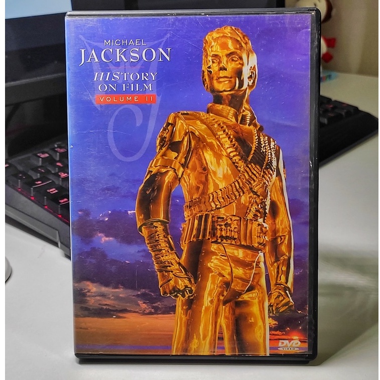 Dvd michael jackson history on film volume ii shopee brasil