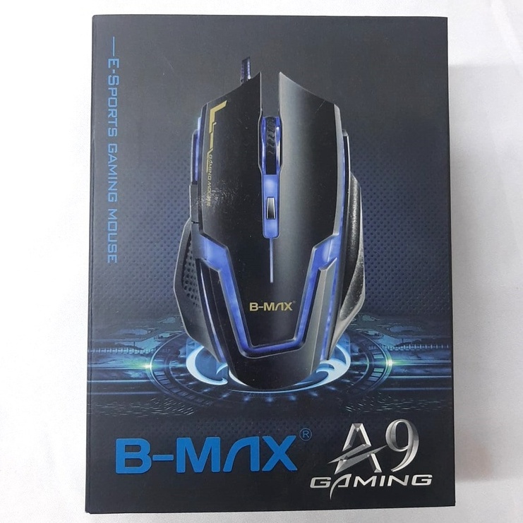 MOUSE GAME Com Fio USB Luminoso, B-MAX - A9 GAMING | Shopee Brasil