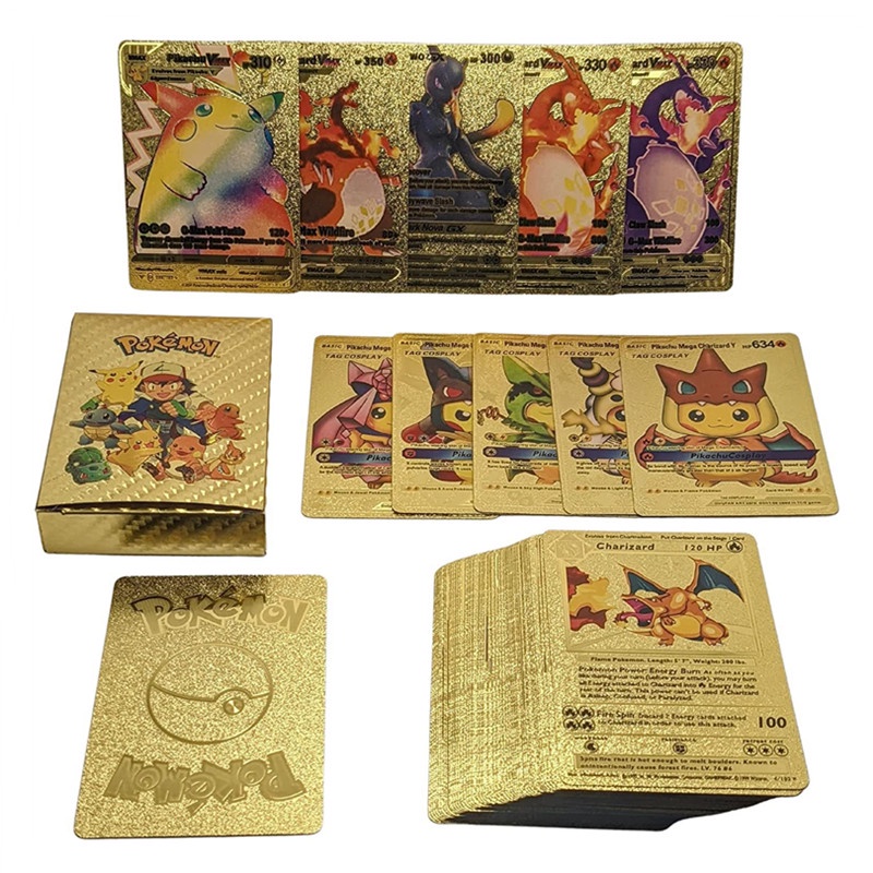 25 cartões de pokemon raros com alta hp/pv/ps (lote sortido sem duplicatas)  (versão original)