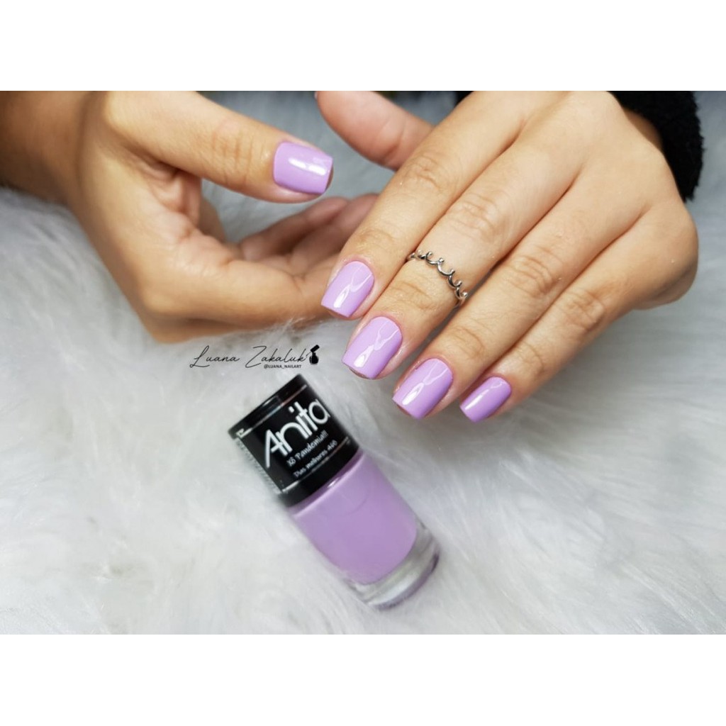 Esmalte Anita 10ml Roxo - Escolha suas cores | Shopee Brasil