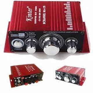 Mini Modulo Amplificador 2 Canais Carro Barco Mp3 Home