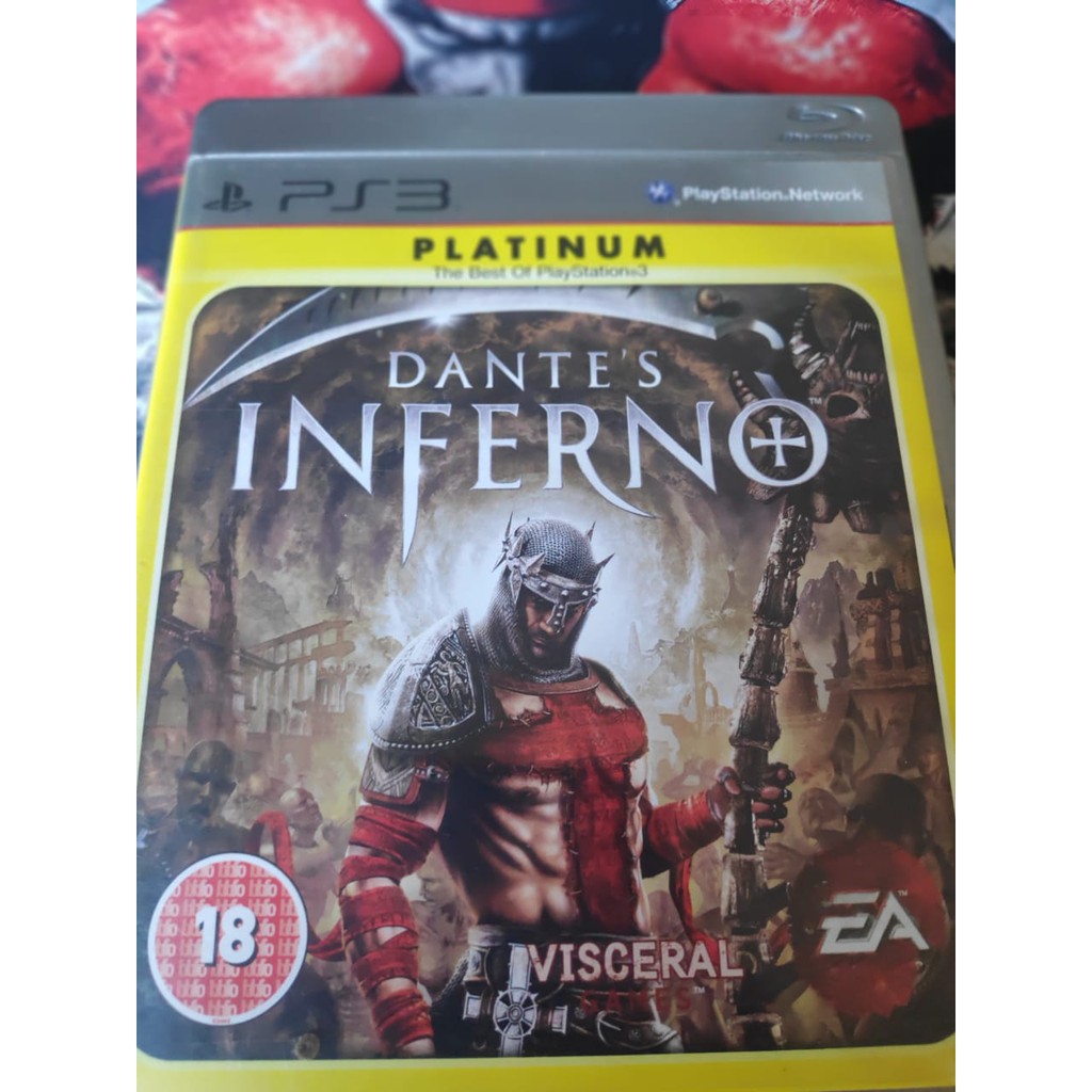 Jogo Dantes Inferno Ps3 Playstation 3 - Mídia Física Original