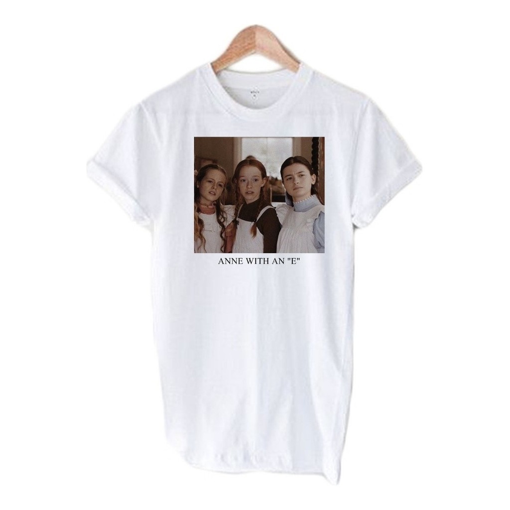 Camiseta T-shirt Camisa Anne With An E Anne De Green Gables | Shopee Brasil