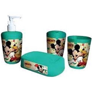 Kit Para Banheiro Mickey Mouse Disney