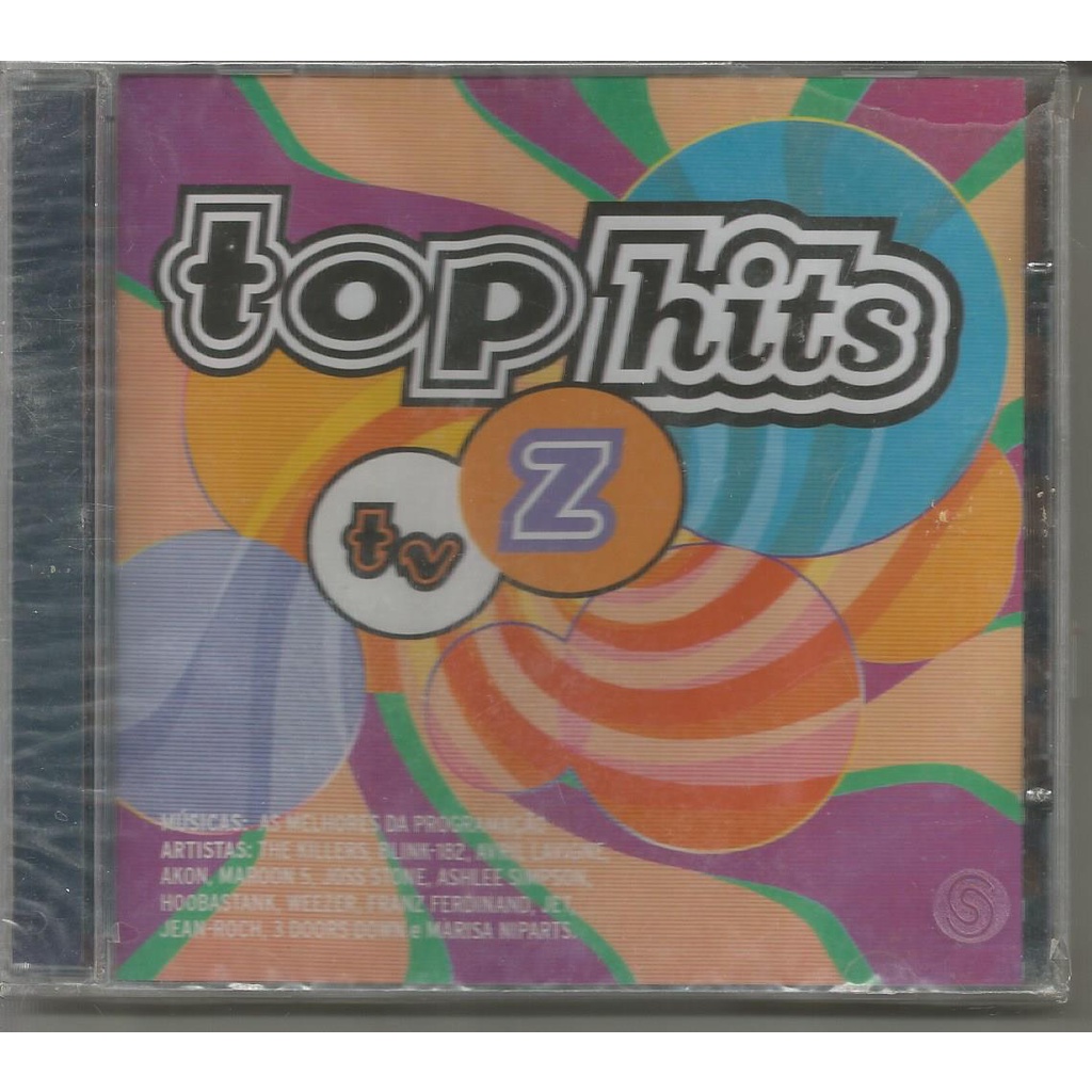 Top Hits Tvz - Blink 182 - Akon - CD USADO - Tenho + 2.000 Cd's
