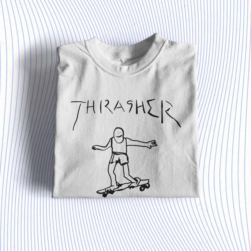 Andrew garfield thrasher clearance shirt