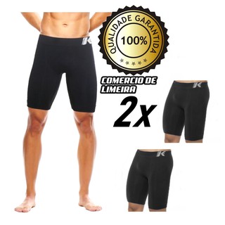 Kit 2 Bermudas Térmica Esportiva Anti Assadura Sem Costura Keeper P - M - G ou GG