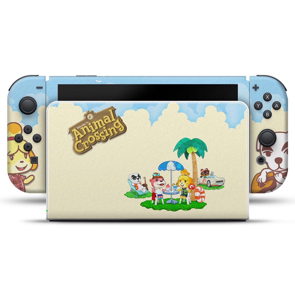 Skin Nintendo Switch Oled Adesivo - Animal Crossing | Shopee Brasil