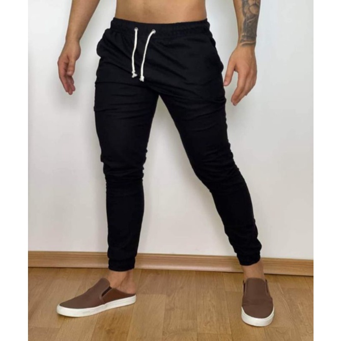 Calça store masculina algodão