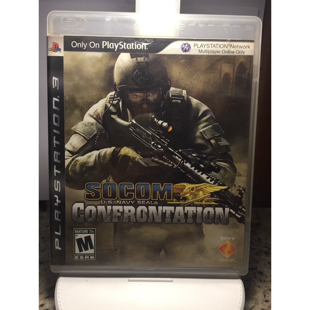 Jogo Ps3 Socom Confrontation Original Playstation