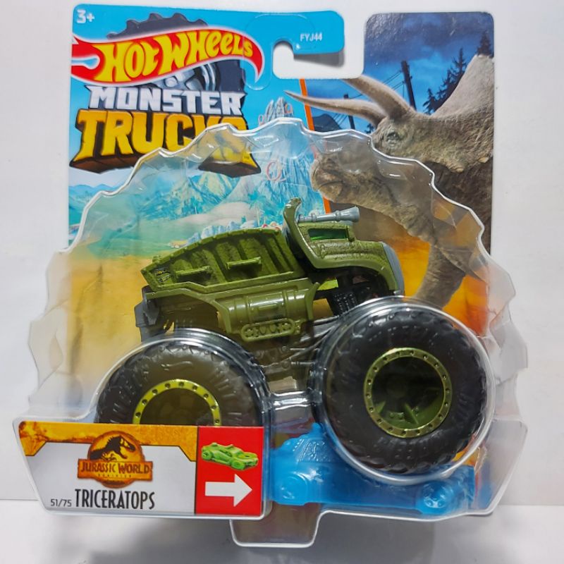 Hot Wheels Monster Trucks 1:64 Triceratops Hcp44