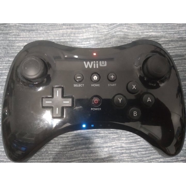 Nintendo Wii U Pro Wireless deals Controller WUP-005 - Black OEM Tested READ