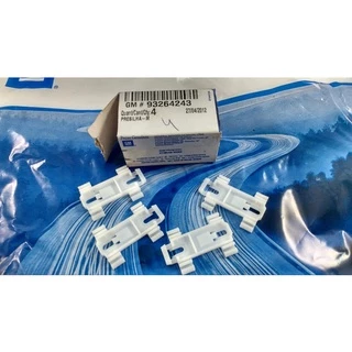 Kit 4 Presilha Friso Lateral Astra Hatch 2 Porta Gm 93264243 Original