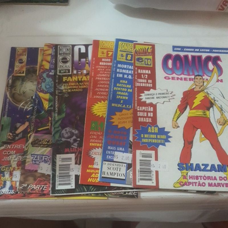 Revista Comics Generation Usada