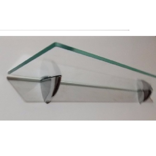 Prateleira de vidro decorativa 40x20 Bico Tucano