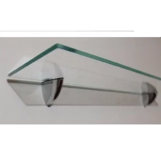 Prateleira de vidro decorativa 40x20 Bico Tucano