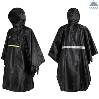 Poncho Impermeável À Prova De Chuva Com Refletor Para Masculino E Mulheres