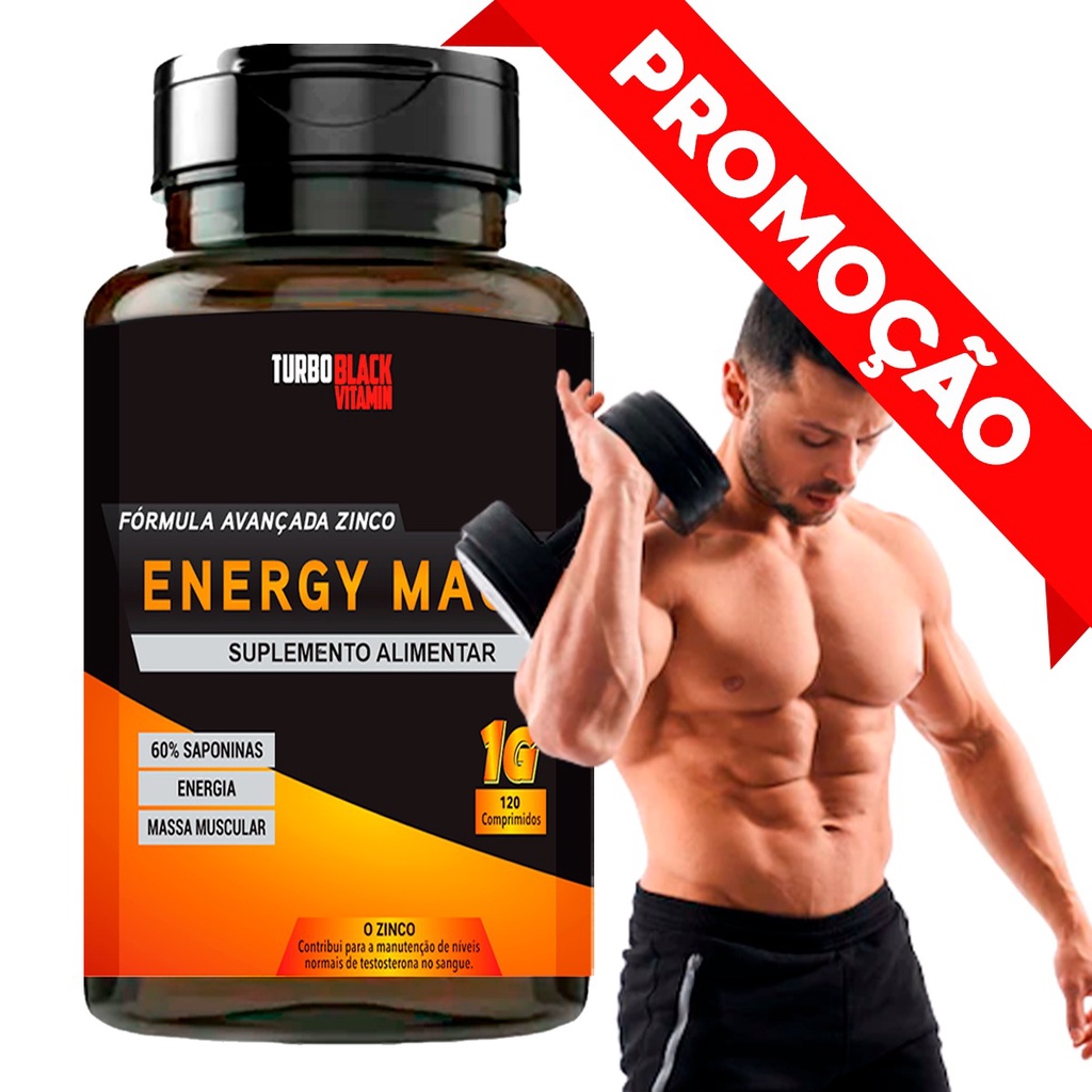 Tribulus Terrestris Energy Maca Peruana Concentrado com Zinco 120