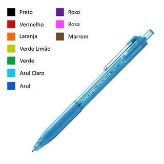Caneta Esferográfica PAPERMATE Kilometrica 300 RT 1.0mm