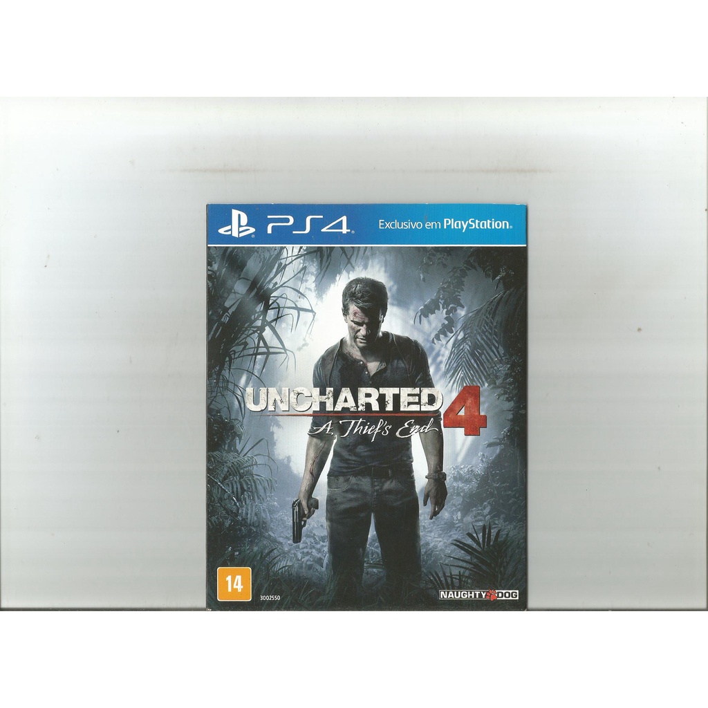 Uncharted 4 A Thiefs End Ps4 - Midia Fisica