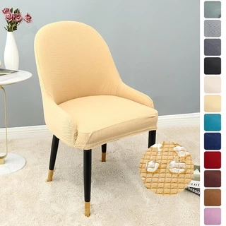 Impermeável Poltrona Capas De Cadeira De Jantar Banquete De Lã Elástica Cobre Stretchable Especial Em Forma De Protetor Mobiliário Decoração Tampa Da Casamento