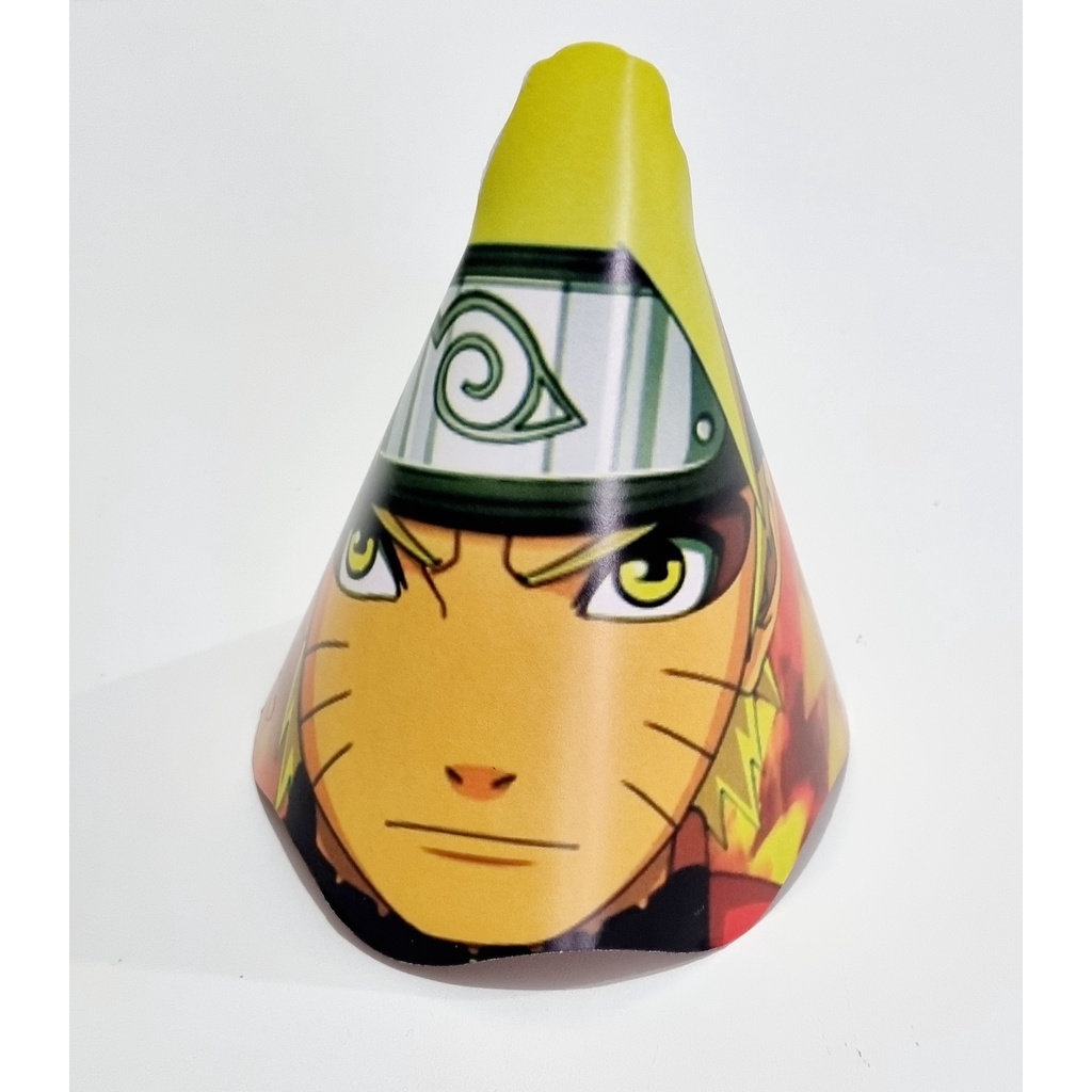 Chapeu Naruto C/8 Festcolor - mcamicado