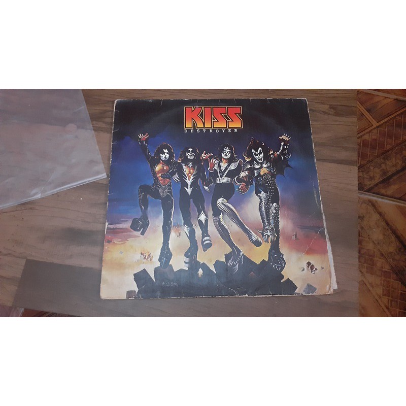 Lp Kiss Destroyer Disco de Vinil Raro aerosmith guns n roses van halen ...