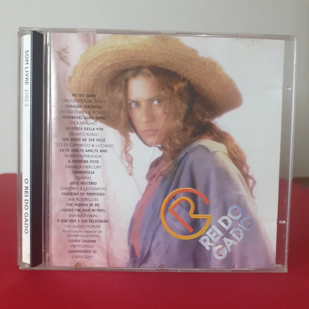 CD - Trilha Sonora de Novela - O Rei do Gado | Shopee Brasil