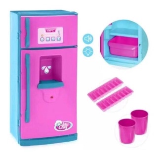 Jogo De Cozinha Barbie Meninas Rosa Grande Kit Completa Luxo Geladeira  Fogao Panelinhas Luzes Infantil Armário