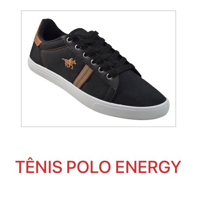 Tênis best sale polo energy