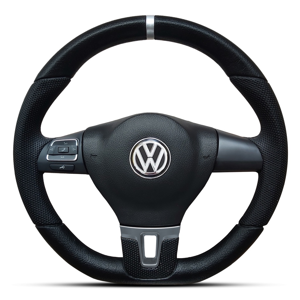 Volante Comando De Som Controle Sport Jetta Gli P/ Vw Gol Voyage Saveiro Parati Santana Golf Polo Fox Cross Space