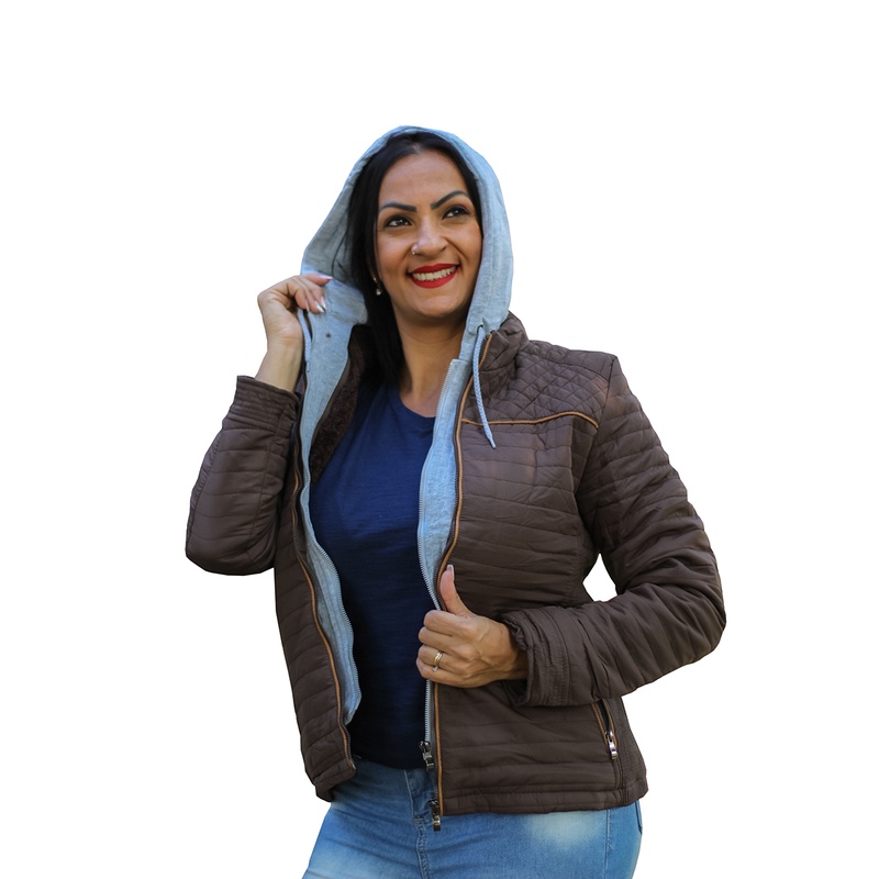 Casaco feminino best sale curto inverno