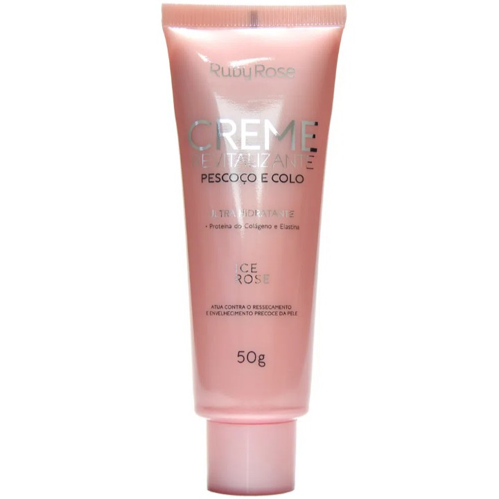 RUBY ROSE REVITALIZANTE ICE PEARL - CREME ULTRA HIDRATANTE PARA PESCOÇO ...