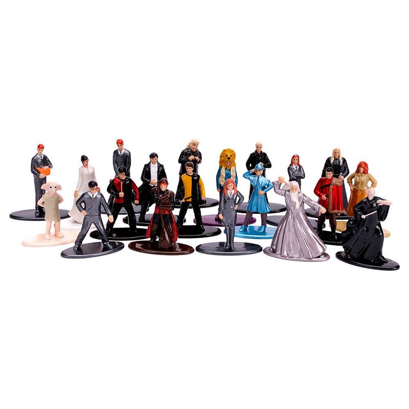 20 Statuette Metalliche Jada Nano Metalfigs Minecraft: Personaggi Misti Da Collezione, Alte 4 Cm