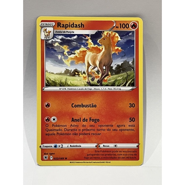 Pokemon cavalo de fogo