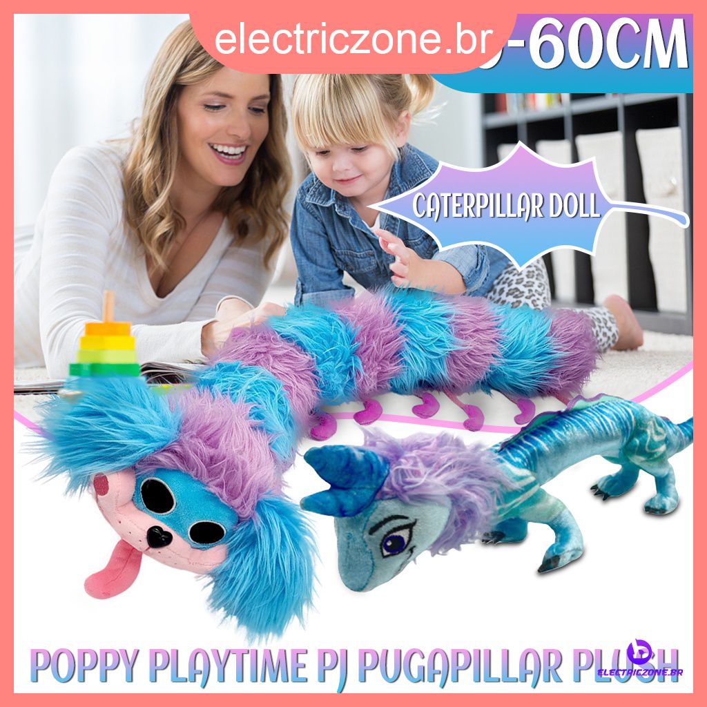 Pj Pug A Pillar Plush Long Caterpillar Doll Poppy's Playtime Doll