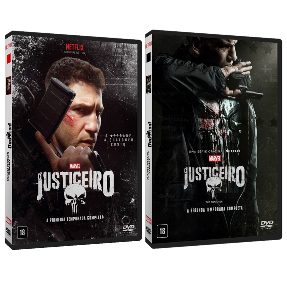 Série O Justiceiro 1ª e 2ª Temporadas | Shopee Brasil