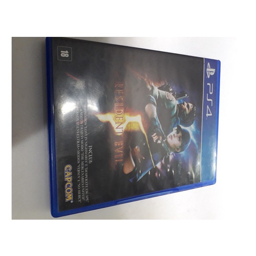 Resident Evil5 Ps4 Mídia Física Original Pronta Entrega D146