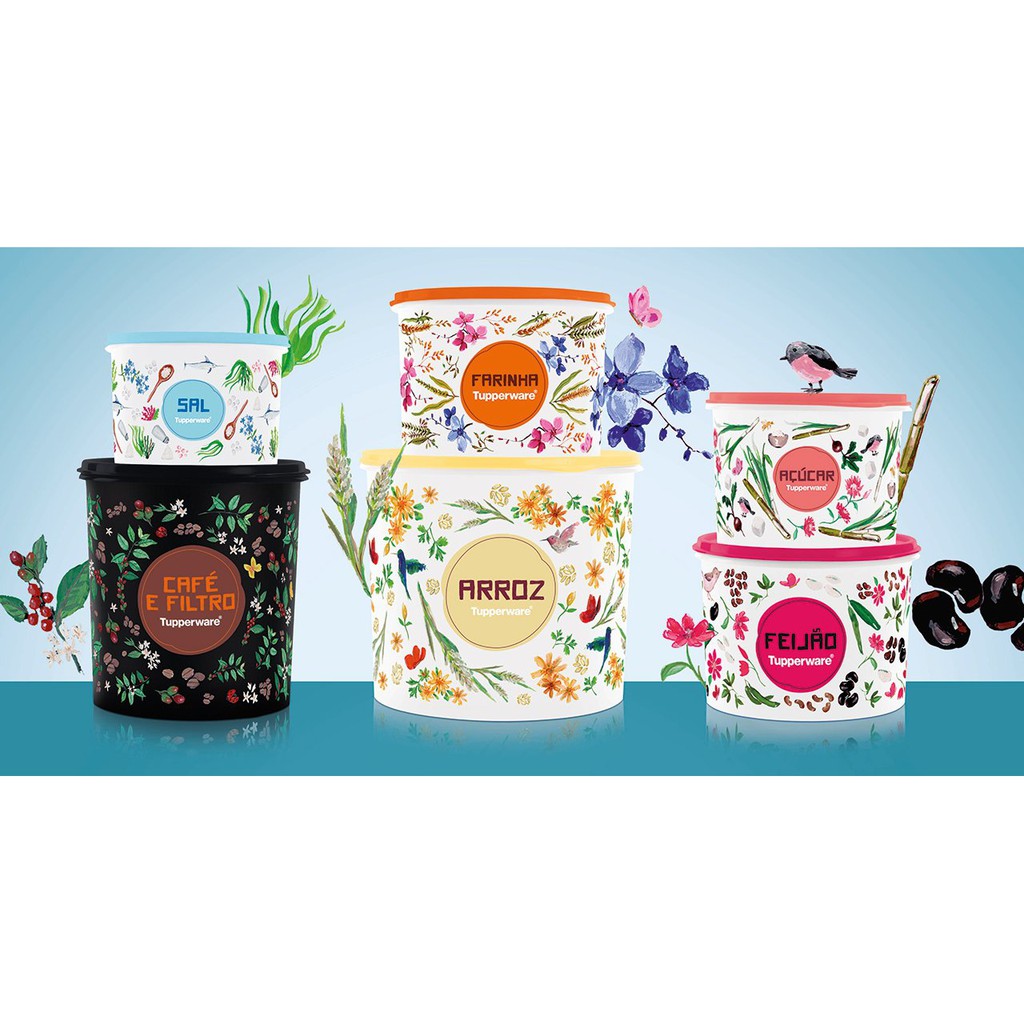 Linha Floral Tupperware | Shopee Brasil