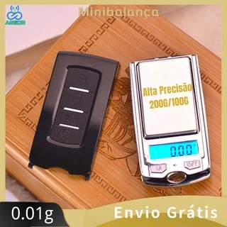 【ANGON】 New 0.01g High Precision Mini Scale 200G/100G Digital Scale Car Key Jewelry Weigher Kitchen Scales