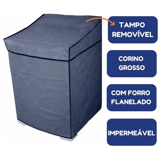 Capa para Máquina de Lavar Roupas Electrolux 13kg