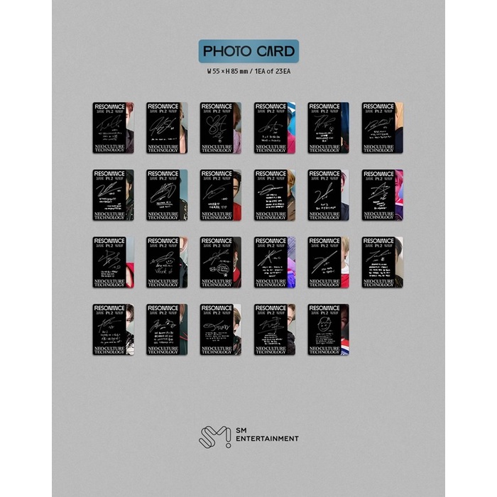 NCT album - Resonance pt.2 + Aliko's Special Photocard | Shopee Brasil
