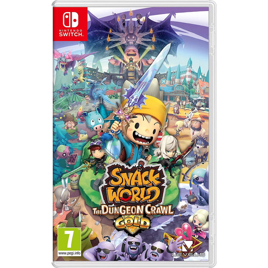 Snack World The Dungeon Crawl Gold - Nintendo Switch
