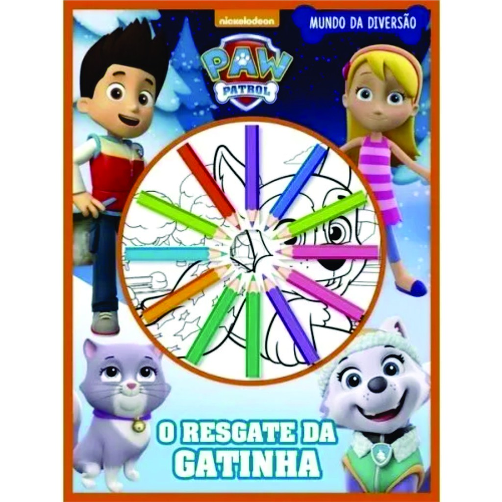 Patrulha Canina - Diversão para colorir : On Line Editora