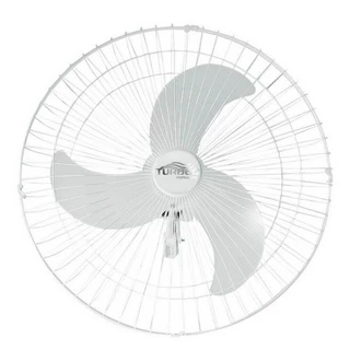 Ventilador De Parede Oscilante 3 Pás 60cm Branco Turbão 200w Bivolt
