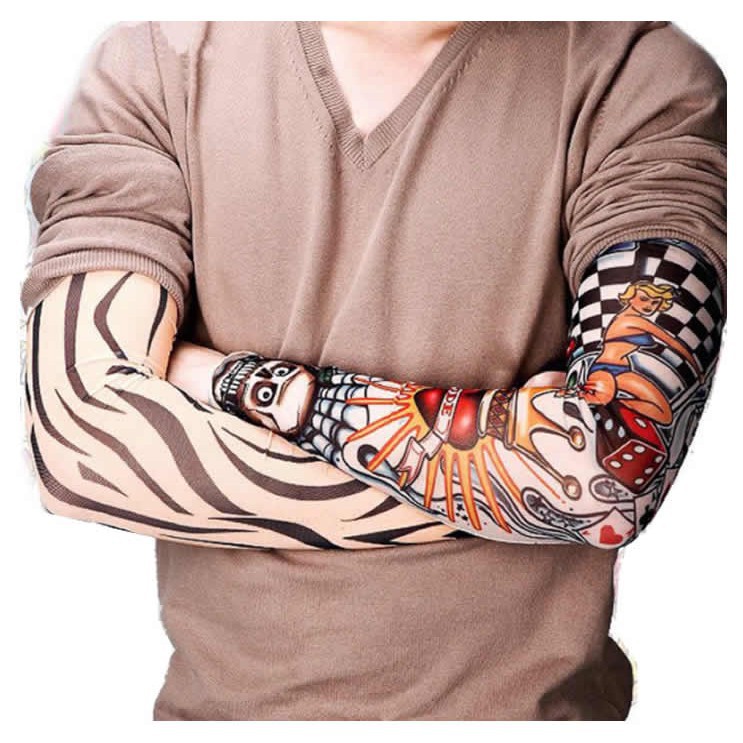 Manguitos Sleeve Manga Fake Tattoo Tatuagem