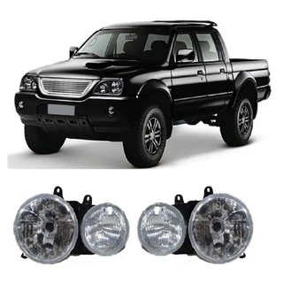 Par Farol Duplo Mitsubishi Pajero L200 Sport Outdoor 04 À 12